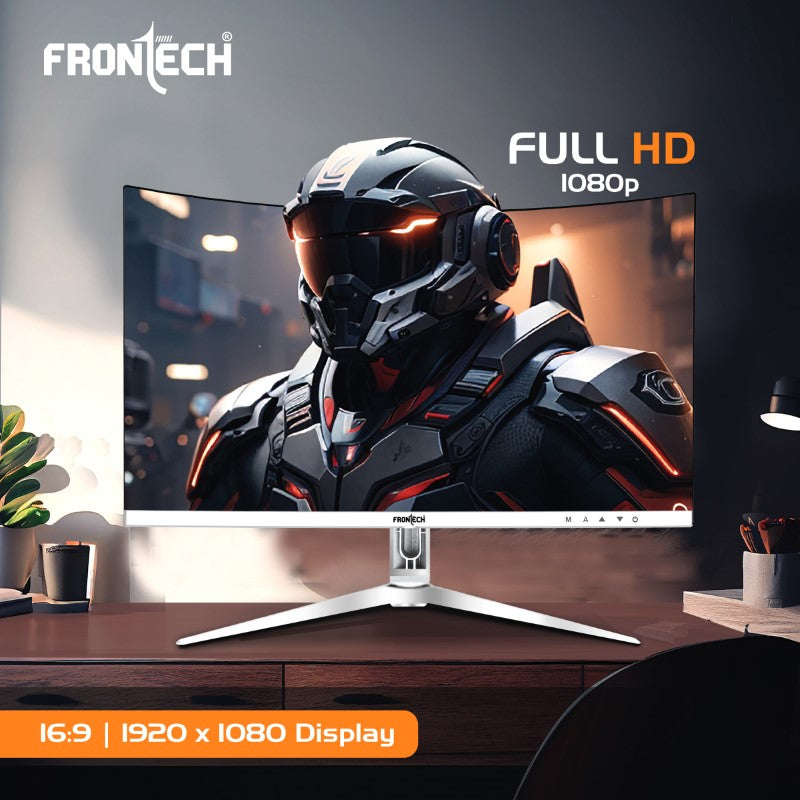 Frontech 22'' Ultima Series Curved LED Monitor | 75Hz, 1920x1080 | 3500R Curve, Bezel-Less Design (MON-0079C) Frontech 22'' Ultima Series Curved LED Monitor | 75Hz, 1920x1080 | 3500R Curve, Bezel-Less Design (MON-0079C)
